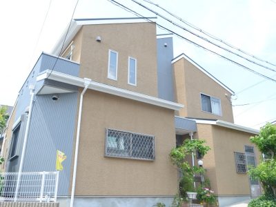 大阪府 高槻市 道鵜町　外壁塗装工事 屋根塗装工事