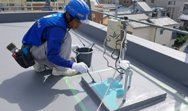 構造体の腐食・劣化を防ぐには、早期の防水工事が重要なんです!